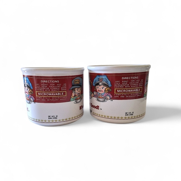 1993 Campbell's Soup “M’m! M’m! Good!” Kids Soup Mug Set by Westwood - Picture 4 of 15